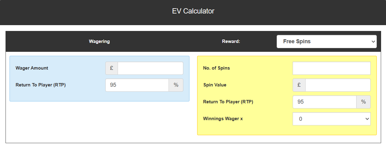 OP EV Calculator