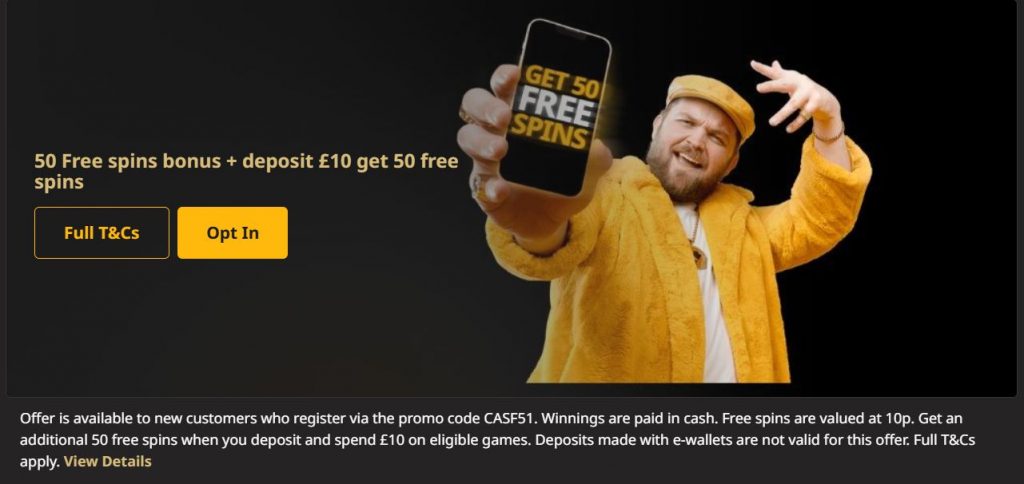 Betfair casino sign up offer.